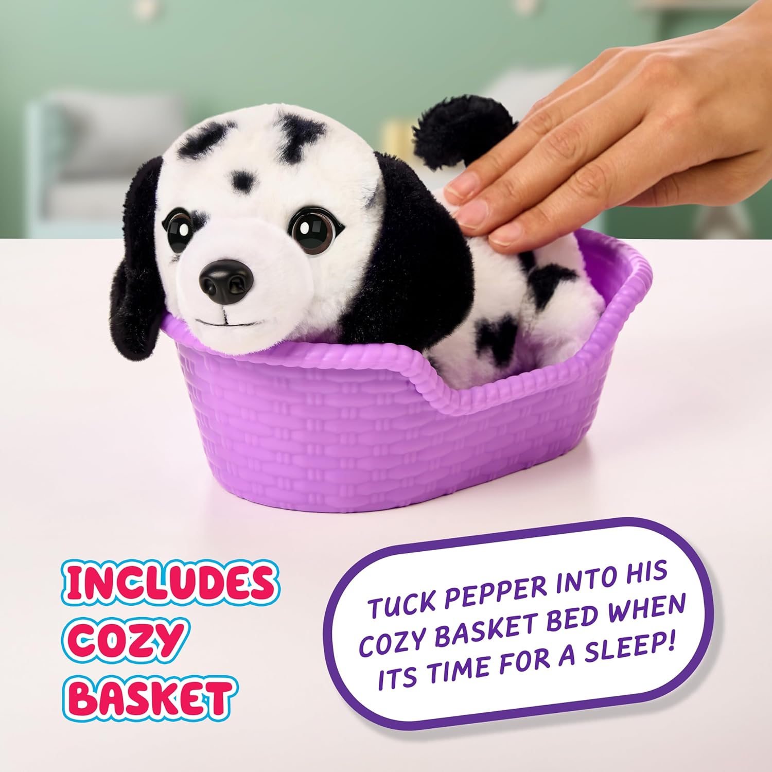 Little Live Pets Mi Mini Cachorro de verdad Dálmata Pepper - imagen adicional