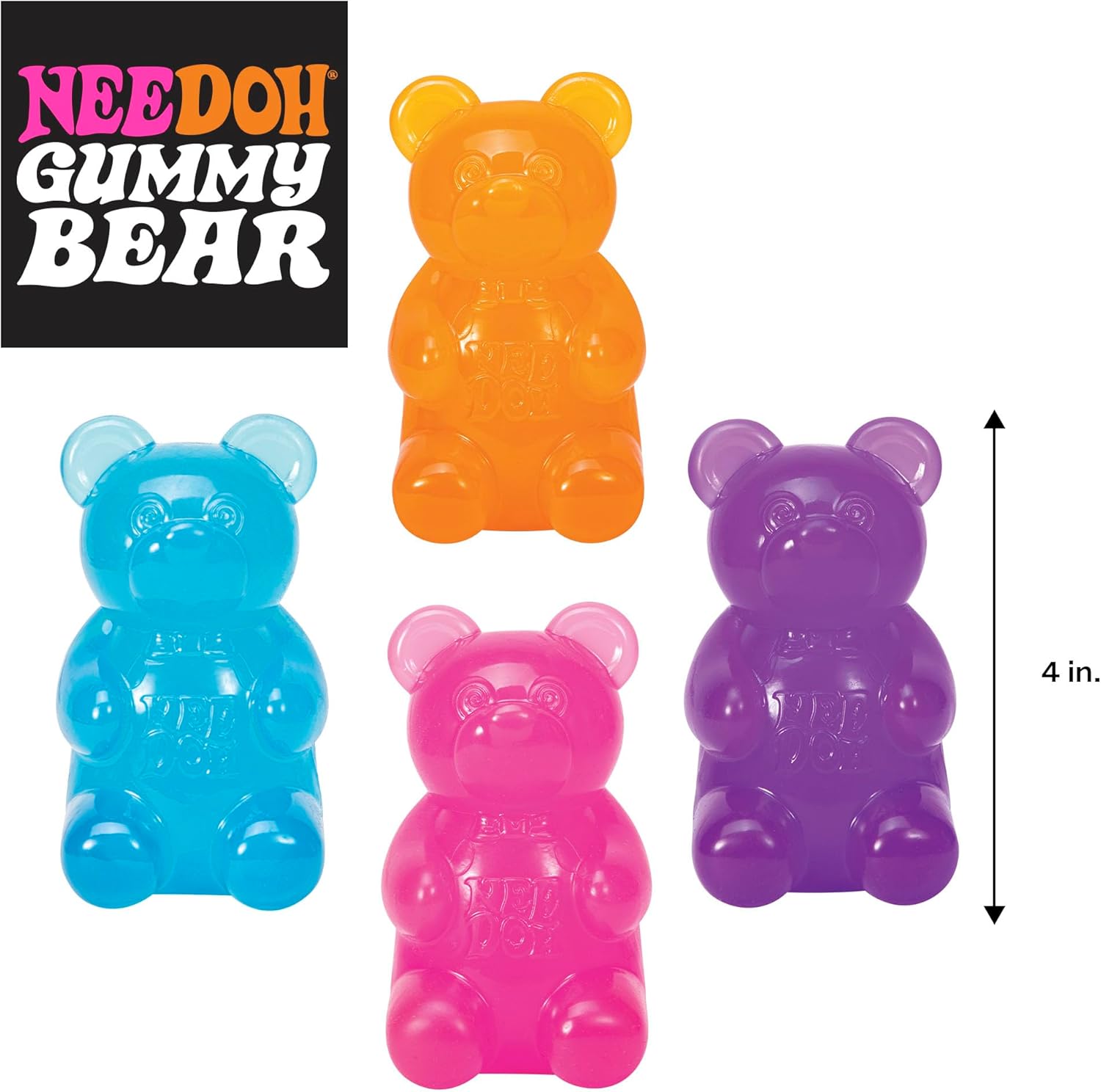 Needoh Gummy Bear oso gummy juguete relajante - imagen adicional