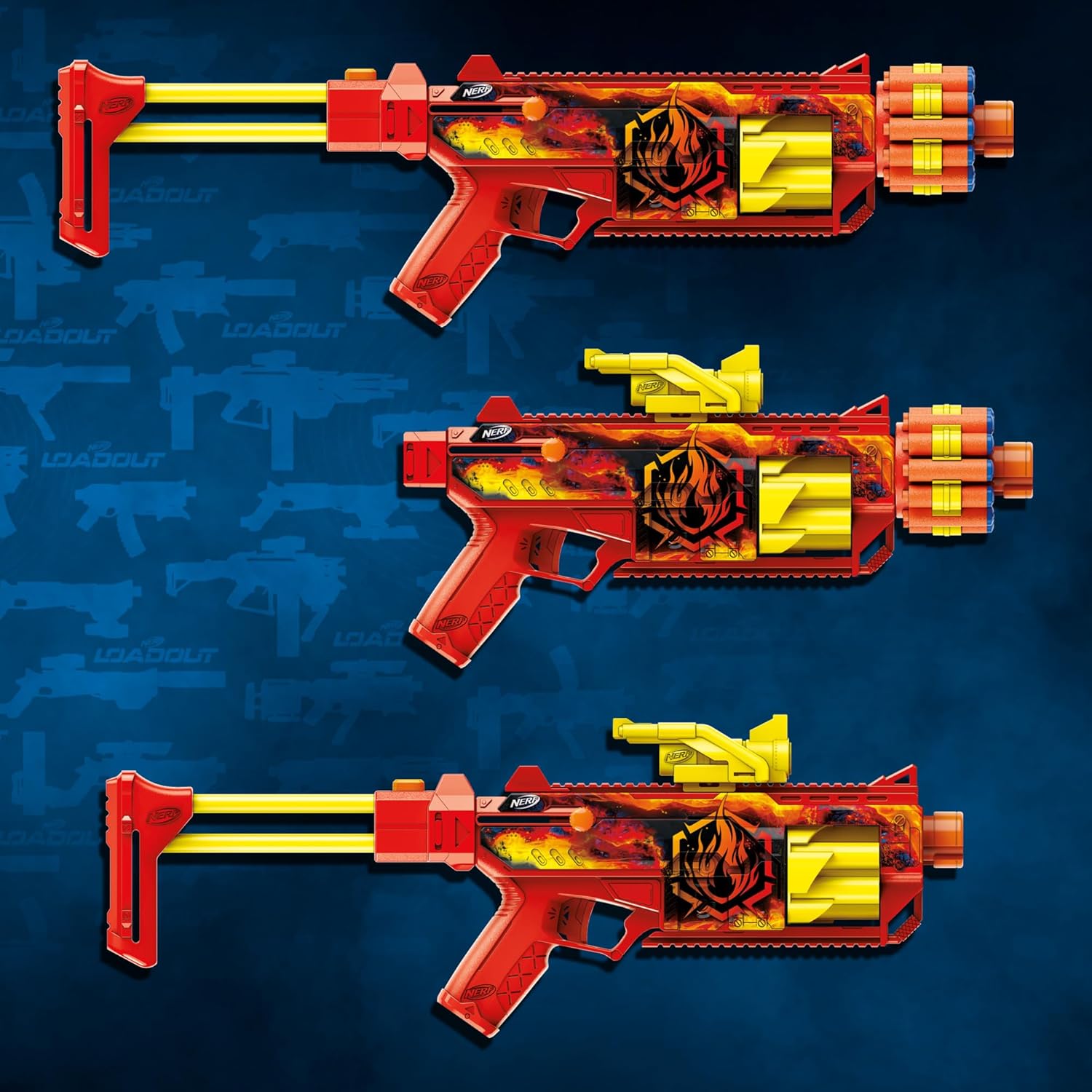 NERF Lanzador Loadout Flarefusion G3142221 - imagen adicional