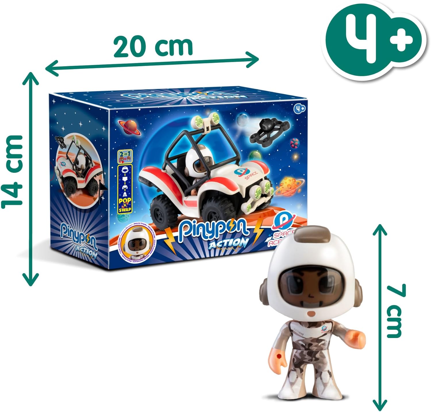 Pinypon Action mini buggy espacial PNC54000 - imagen adicional