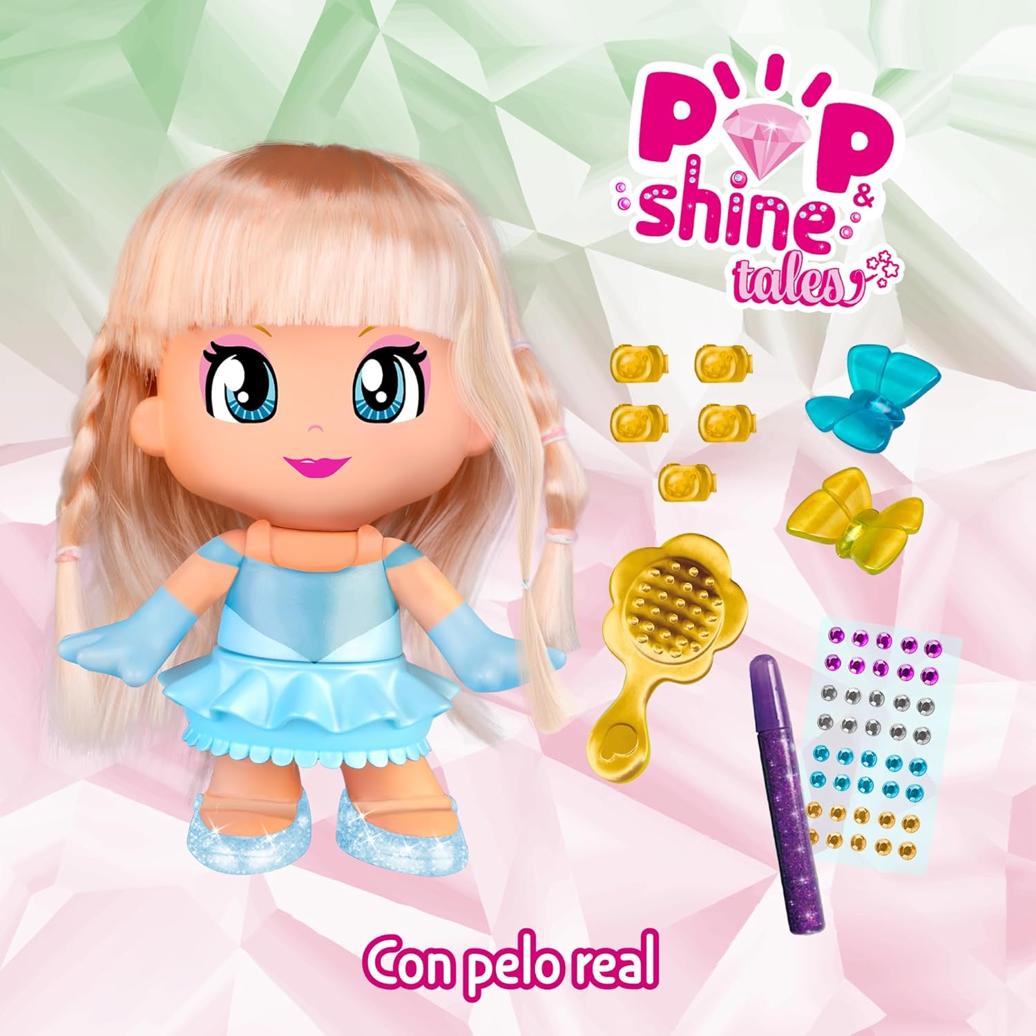 Pinypon Cuentos muñeca Pop & Shine PNY79000 - imagen adicional