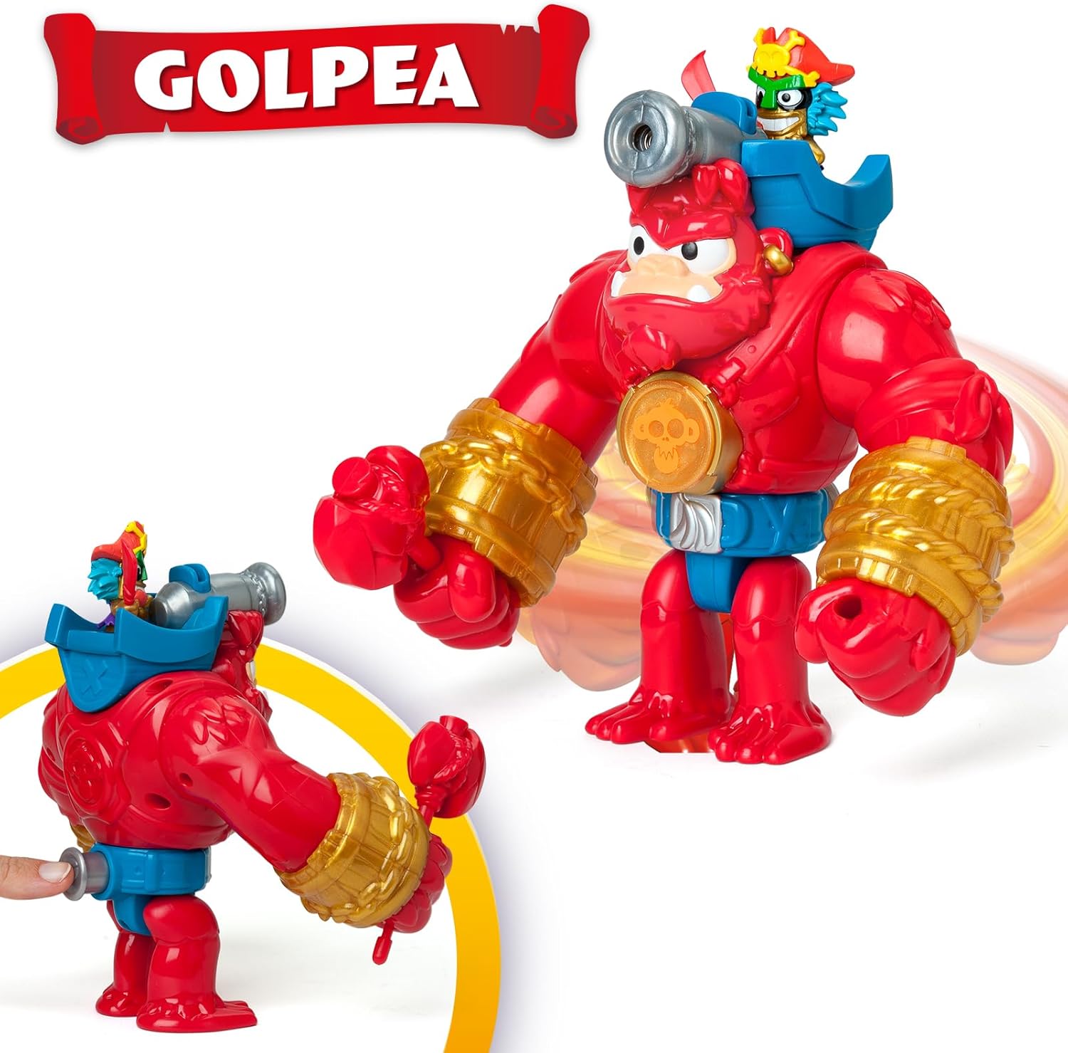 figuras PIRATIX Gorilla Bros Boom Ben - imagen adicional