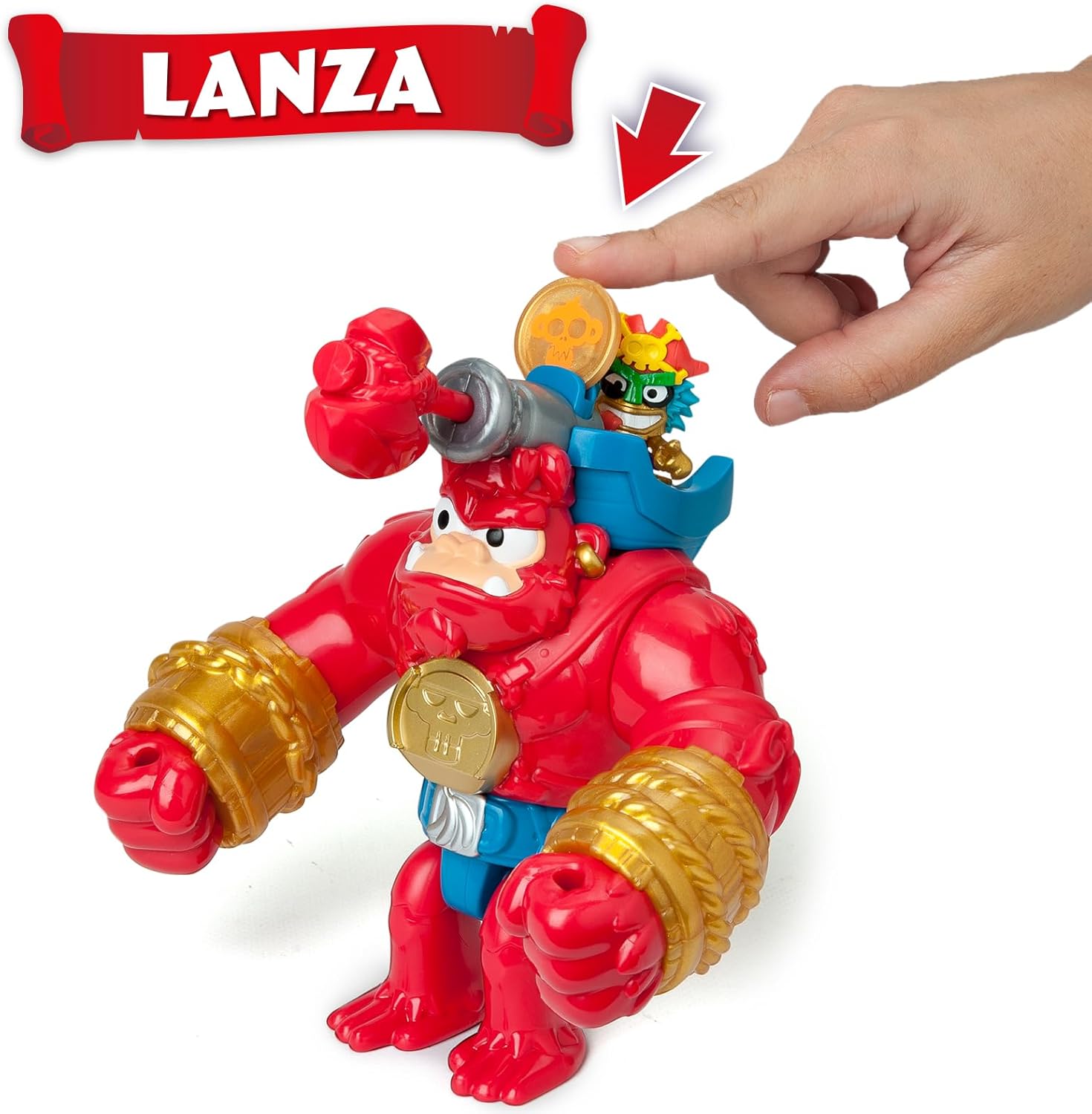 figuras PIRATIX Gorilla Bros Boom Ben - imagen adicional