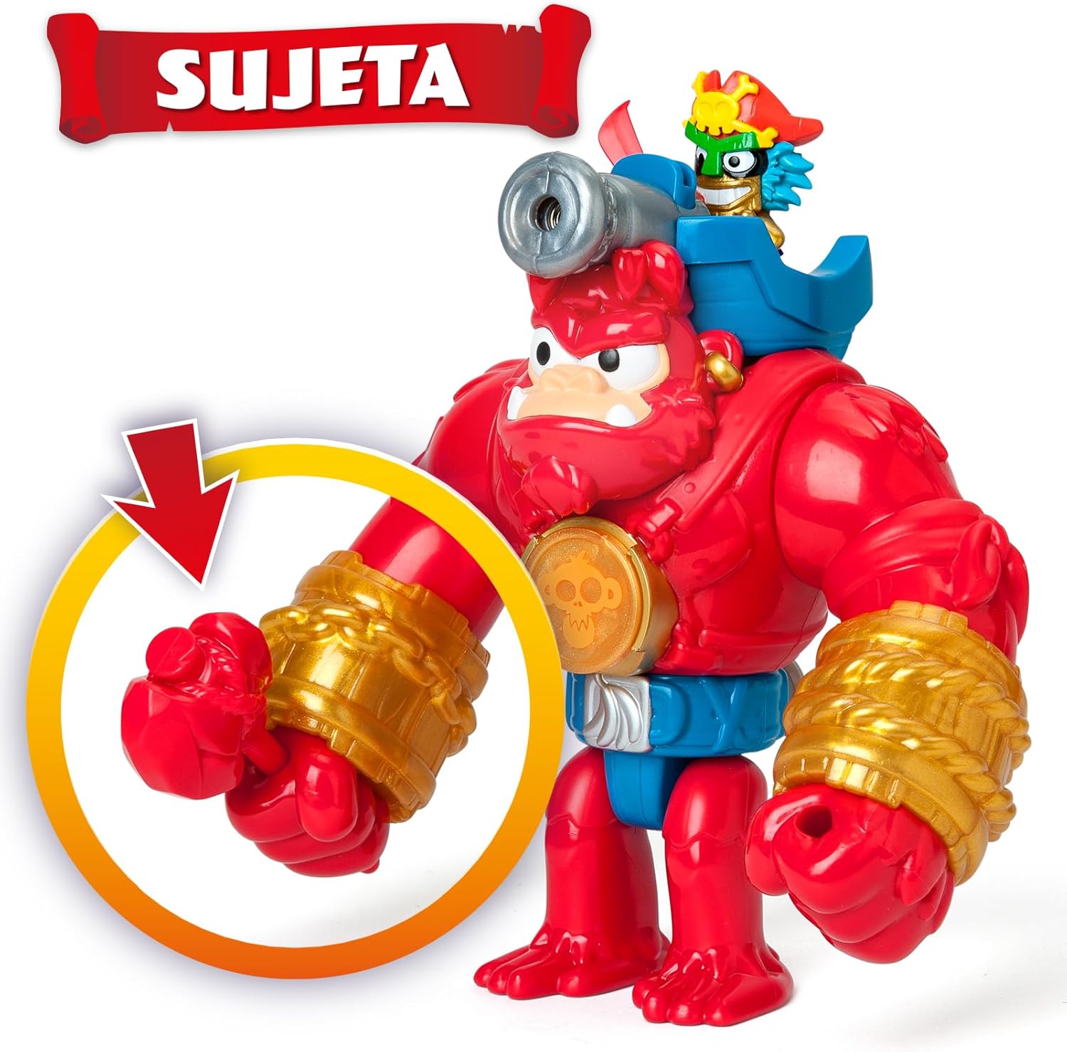 figuras PIRATIX Gorilla Bros Boom Ben - imagen adicional