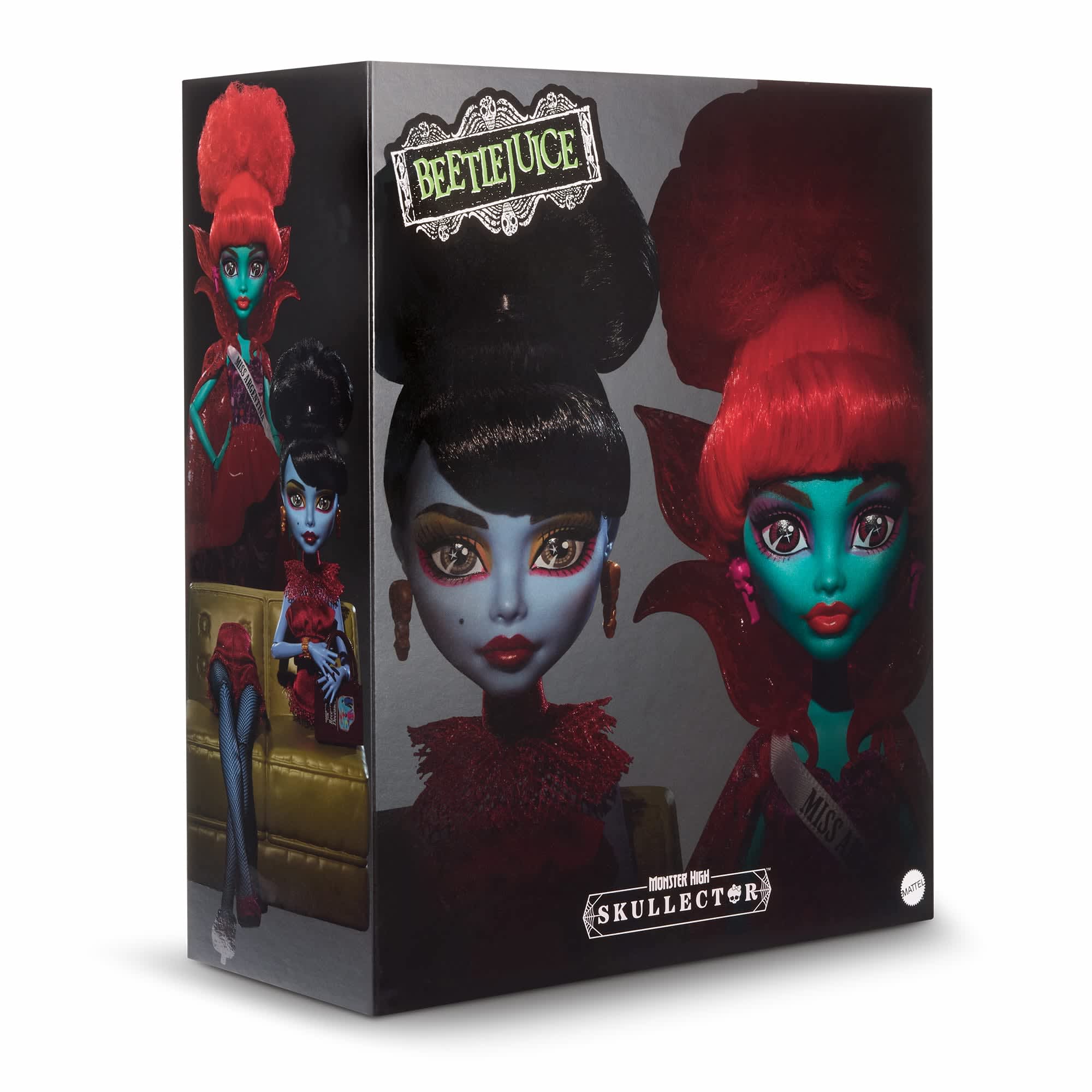 Monster High Skullector Beetlejuice Miss Argentina & The Magician's Asistant - imagen adicional