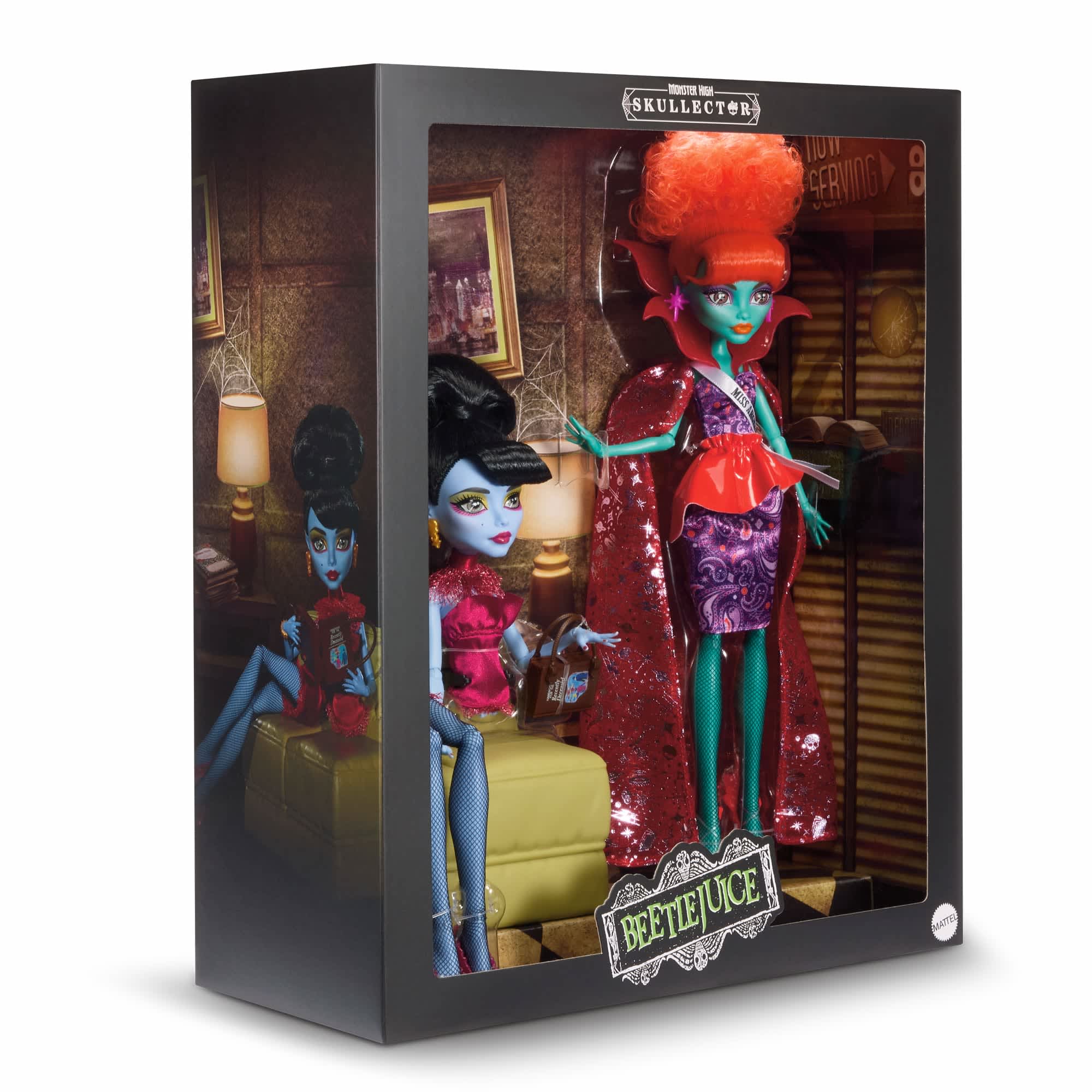 Monster High Skullector Beetlejuice Miss Argentina & The Magician's Asistant - imagen adicional