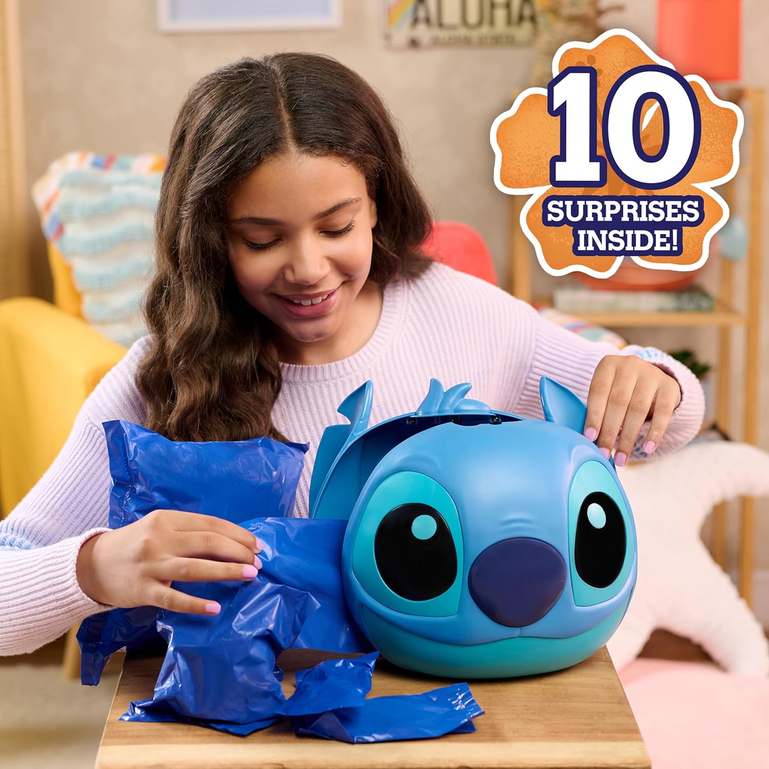Stitch Super Cápsula Misteriosa con 10 sorpresas - imagen adicional