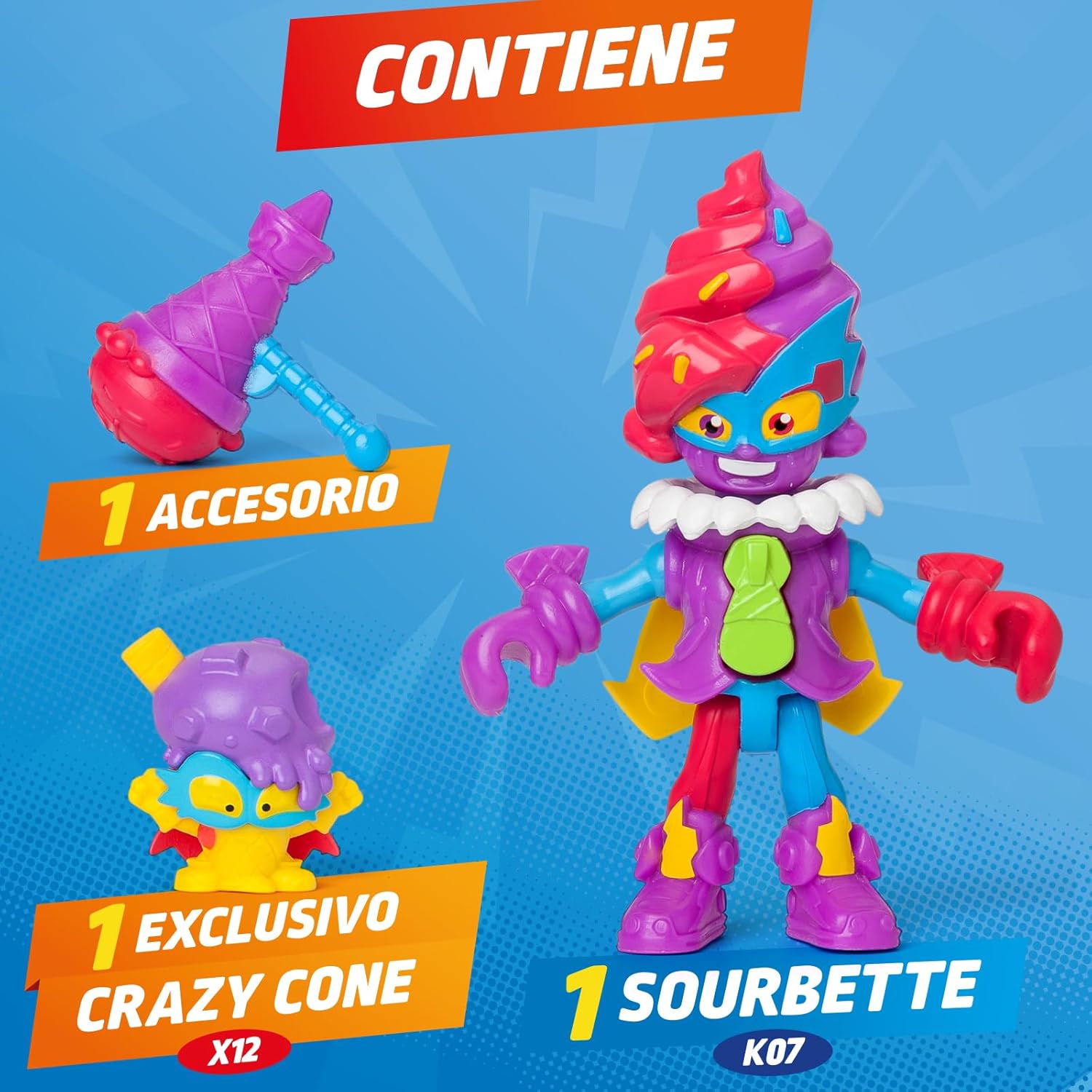 Superzings Kazoom Power figura Sourbette - imagen adicional