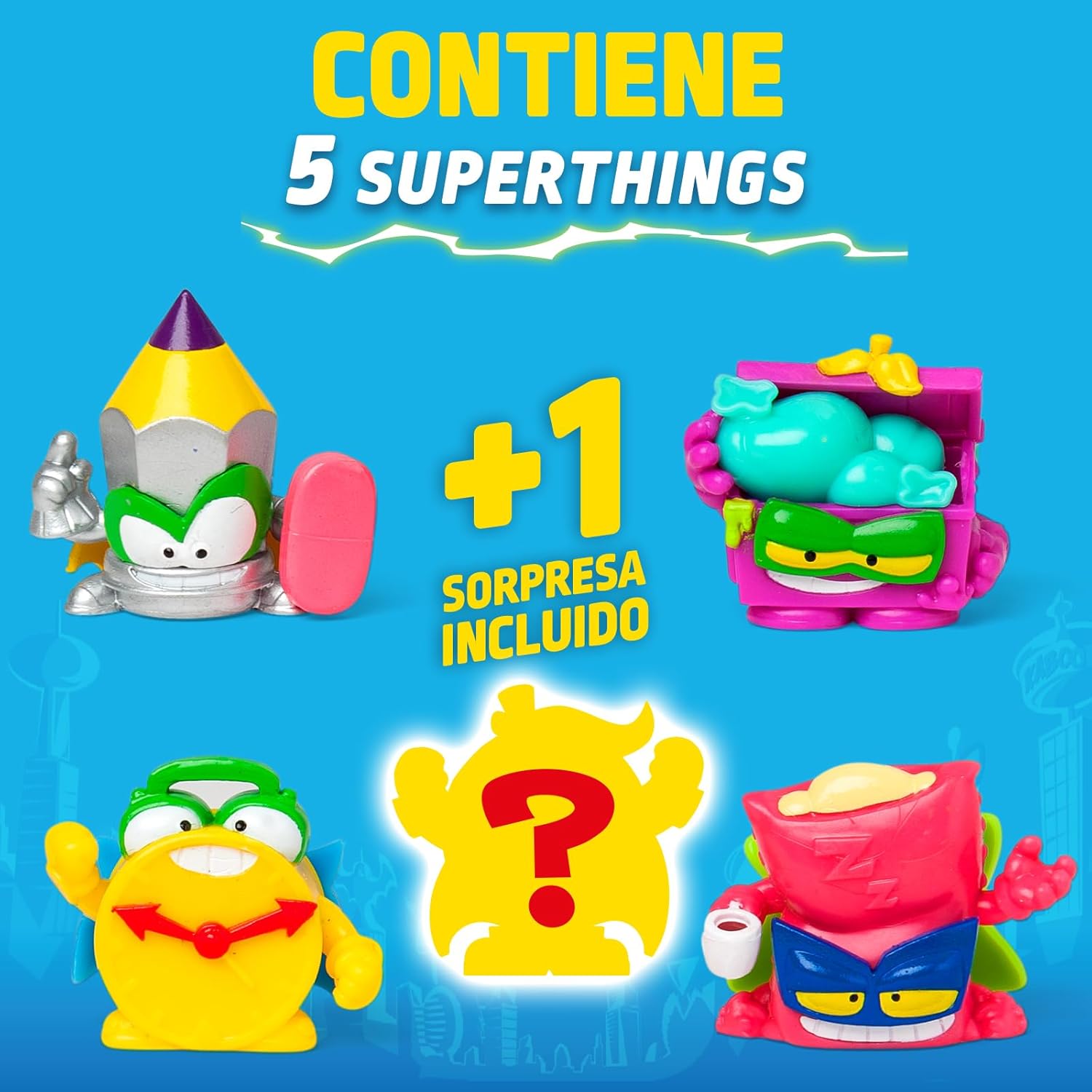 Superzings 5 figuras Kazoom Power Battle #3 - vista alternativa