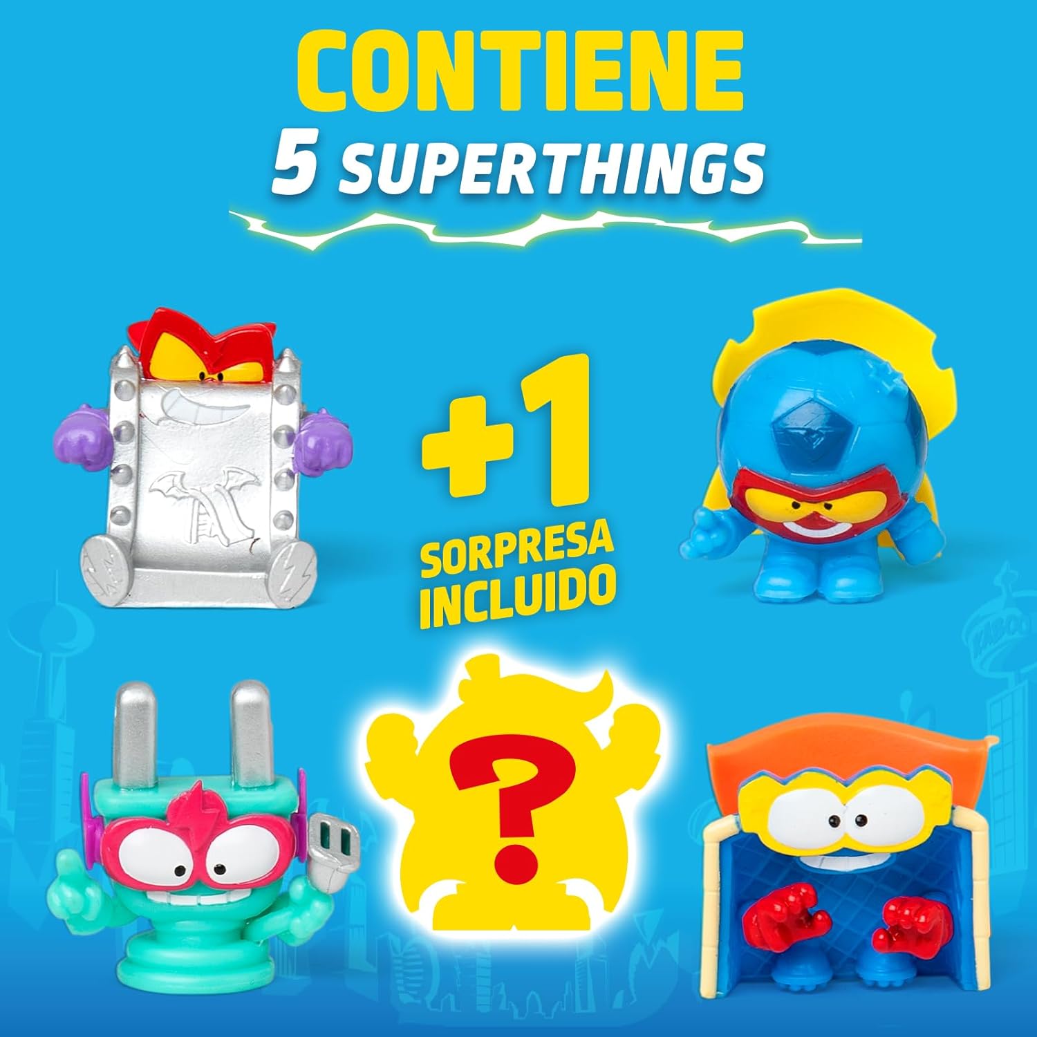 Superzings 5 figuras Kazoom Power Battle #6 - vista alternativa