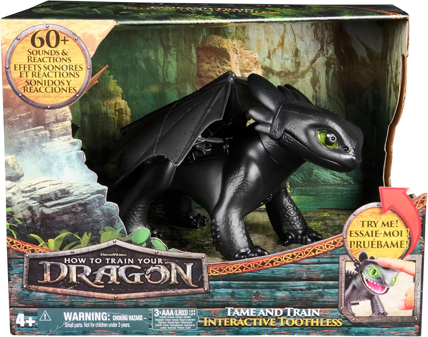 Cómo Entrenar tu Dragón muñeco de Chimuelo interactivo - imagen adicional