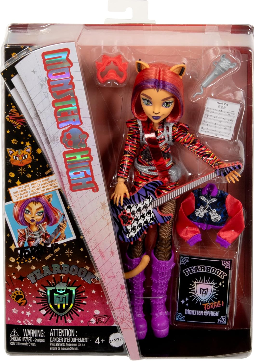 Muñeca Toralei Fearbook Monster High HXW32 - imagen adicional