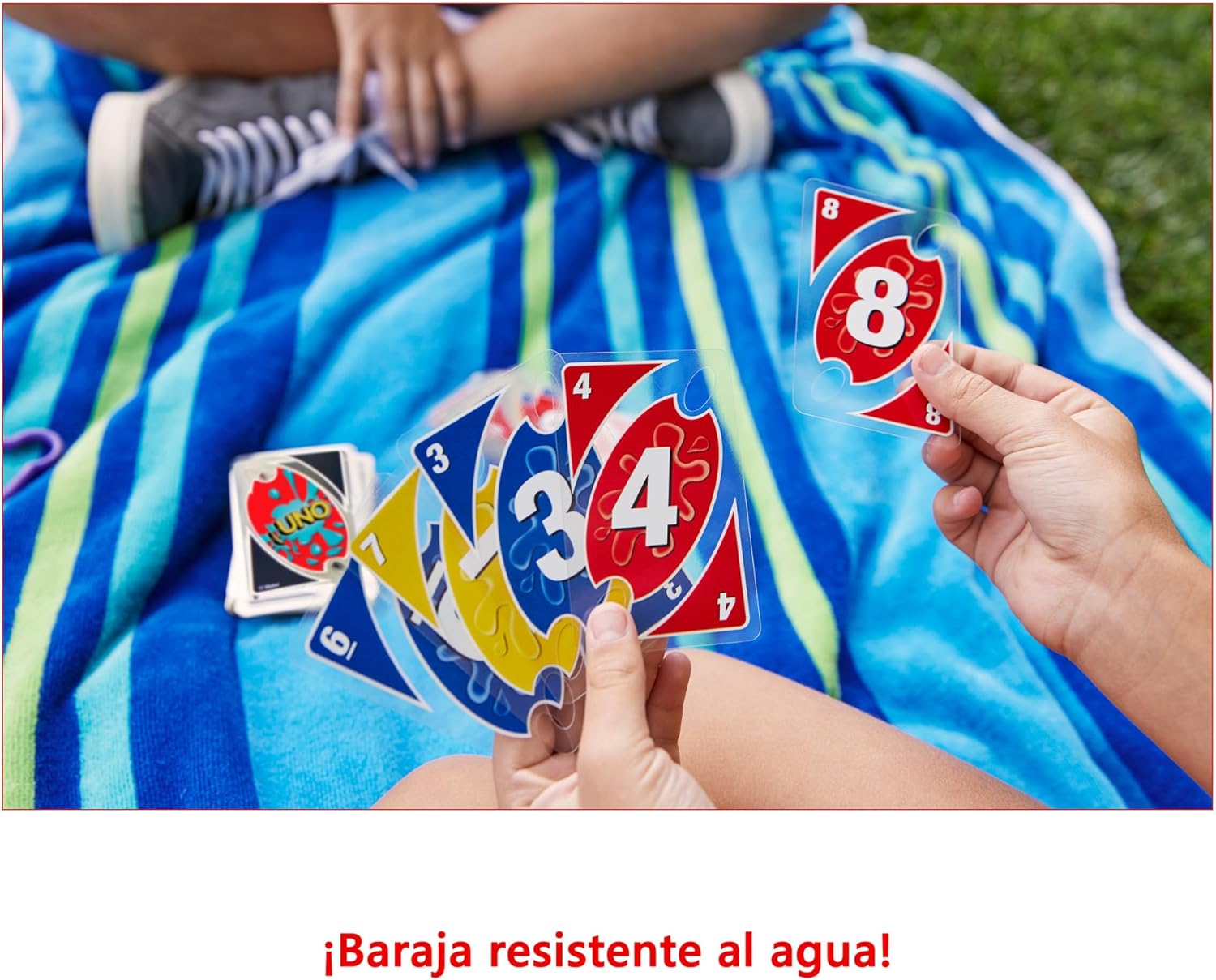 Uno H2O To Go Sport Cartas resistentes al agua - imagen adicional