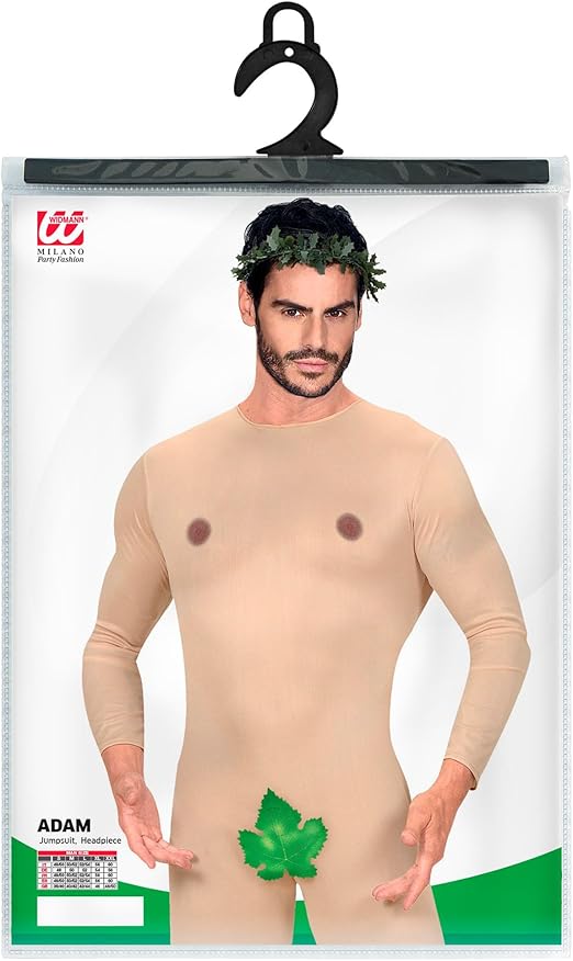 W Widmann disfraz traje de adán con hojita - imagen adicional