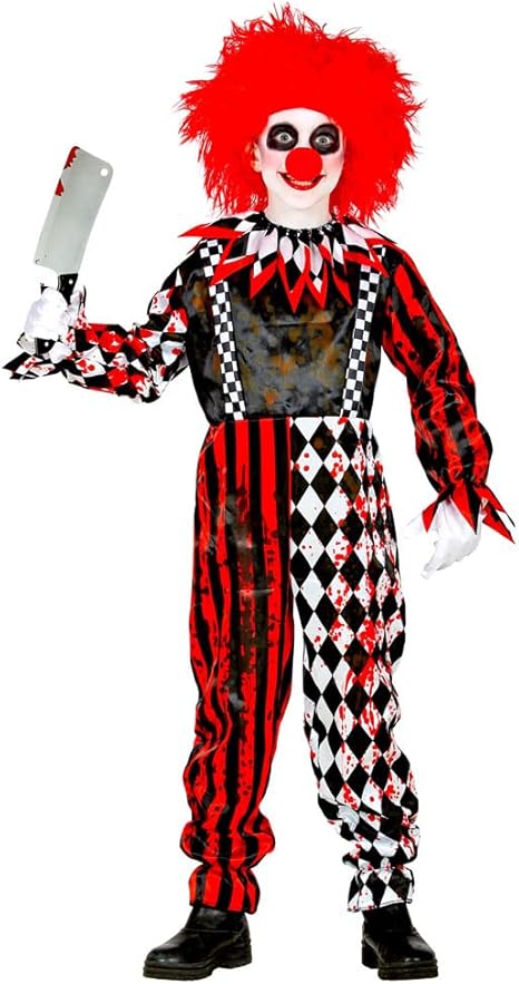 Disfraz de payaso asesino infantil - imagen adicional