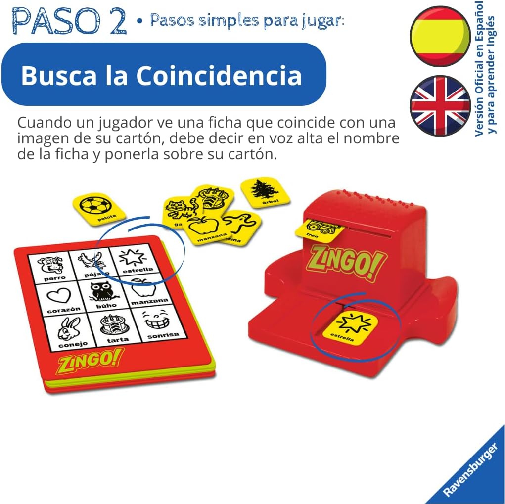 ZINGO! Juego en español Ravensburger - imagen adicional
