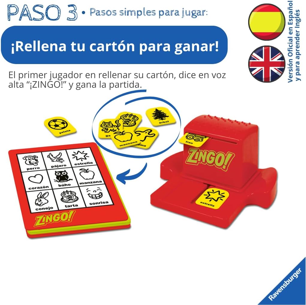 ZINGO! Juego en español Ravensburger - imagen adicional