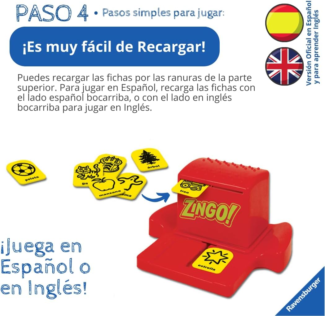 ZINGO! Juego en español Ravensburger - imagen adicional