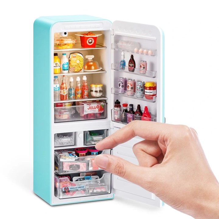 Zuru Mini Brands Refri nevera para llenar con comida de juguete - imagen adicional
