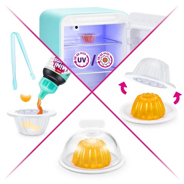Zuru Mini Brands Refri nevera para llenar con comida de juguete - imagen adicional