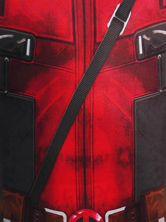 Traje infantil con máscara de Deadpool genérico - imagen adicional