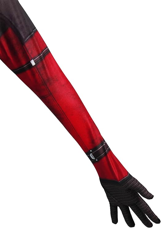 Traje infantil con máscara de Deadpool genérico - imagen adicional