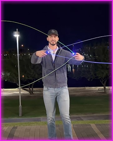 Loop Lasso® Nano Lazo interactivo que brilla en la oscuridad - imagen adicional