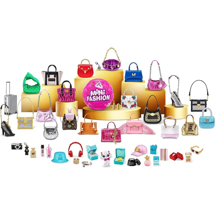 Zuru 5 Surprise Mini Fashion Cápsula Serie 2 Rosa - imagen adicional
