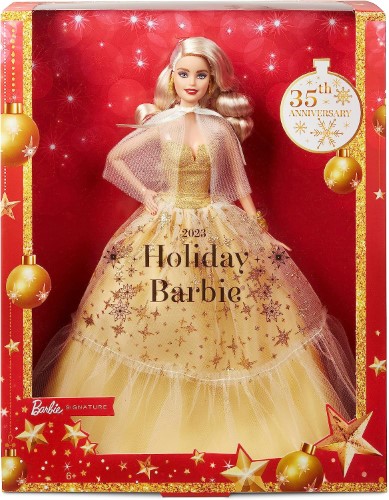2023 Holiday Barbie HJX08 - Rubia - imagen adicional