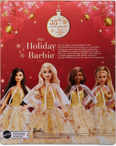 2023 Holiday Barbie HJX08 - Rubia - imagen adicional