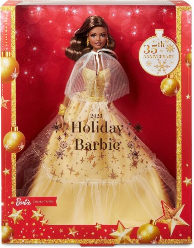 2023 Holiday Barbie HJX09 - Morena - imagen adicional
