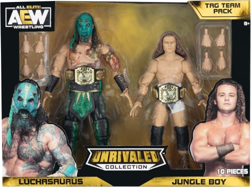 AEW Tag Team Pack Luchasaurus and Jungle Boy - imagen adicional