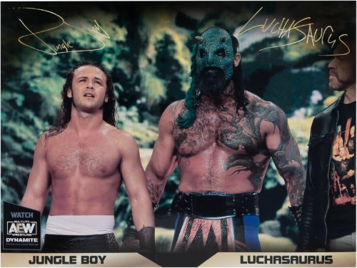 AEW Tag Team Pack Luchasaurus and Jungle Boy - imagen adicional