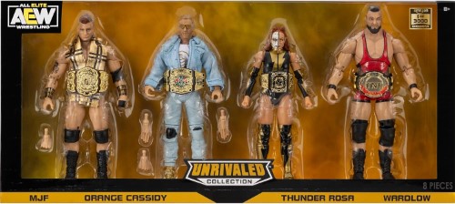 AEW Unrivaled Collection MJF, Orange Cassidy, Thunder Rosa & Wardlow - vista alternativa
