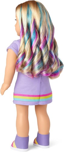 American Girl Truly Me muñeca rubia arcoíris - imagen adicional
