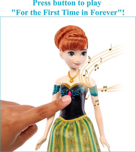 Frozen muñeca Anna Canciones Mágicas HLW56 - imagen adicional