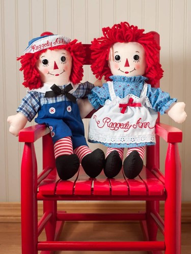 Aurora World muñecas de trapo Raggedy Ann y Raggedy Andy - imagen adicional