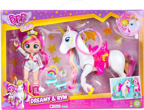 BFF by Crybabies Talents muñeca y caballo Dreamy & Rym - imagen adicional