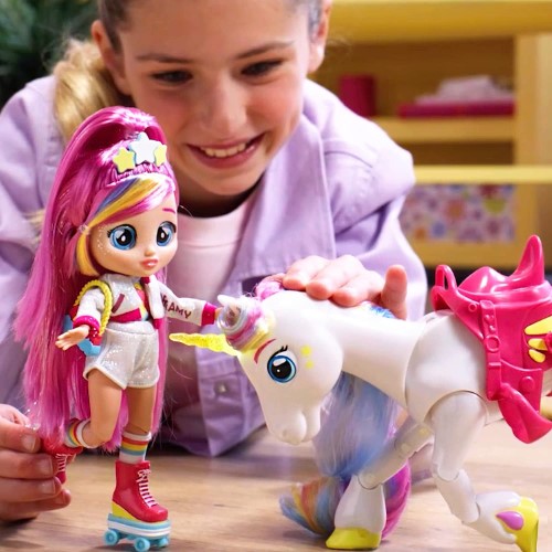 BFF by Crybabies Talents muñeca y caballo Dreamy & Rym - imagen adicional