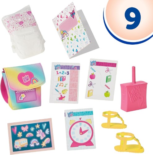 Baby Alive Hora de ir a la Escuela F8385 - imagen adicional