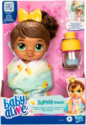 Baby Alive Bebé Shampoo Burbujas Relajantes Sophia Sparkles - imagen adicional