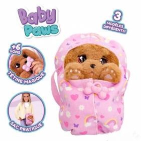 Baby Paws Sleeping Puppies peluche Cocker - imagen adicional