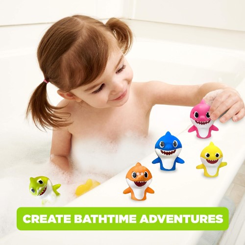 Baby Shark Set de baño títeres de dedos - imagen adicional