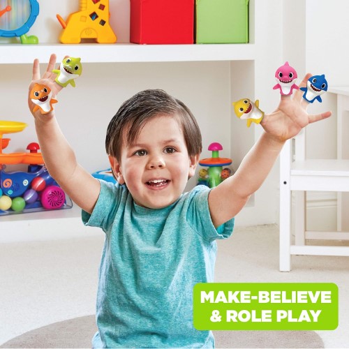 Baby Shark Set de baño títeres de dedos - imagen adicional