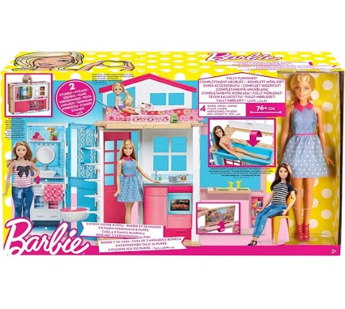 Barbie Casa de 2 pisos con muñeca GXC00 - imagen adicional