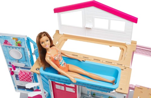 Barbie Casa de 2 pisos con muñeca GXC00 - imagen adicional
