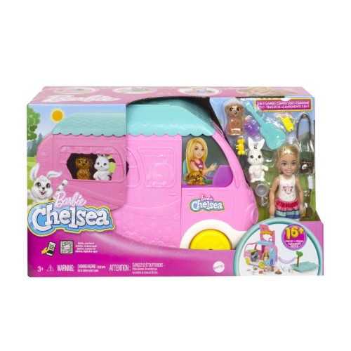 Barbie Chelsea Camper 2-en-1 HNH90 - imagen adicional