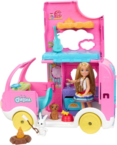 Barbie Chelsea Camper 2-en-1 HNH90 - imagen adicional