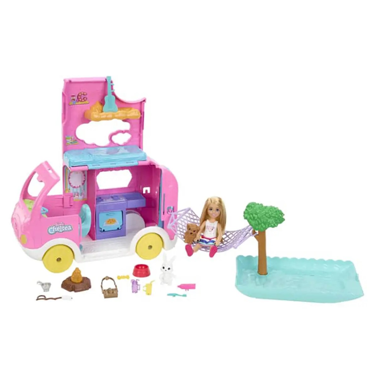 Barbie Chelsea Camper 2-en-1 HNH90 - imagen adicional