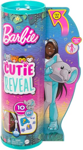 Barbie Cutie Reveal Elefante HKP98 - imagen adicional